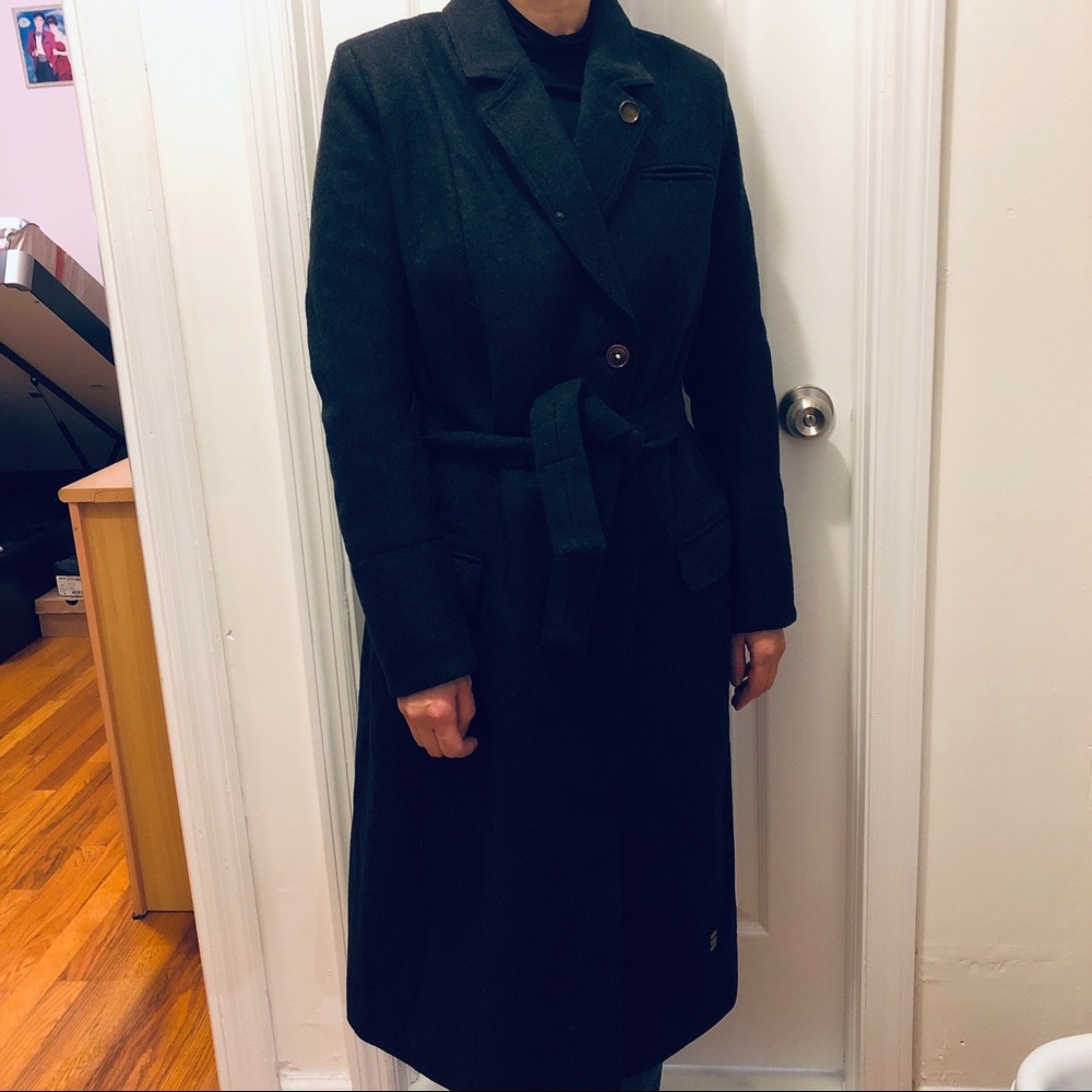 GSTAR WOOL LONG JACKET SIZE S WOMAN